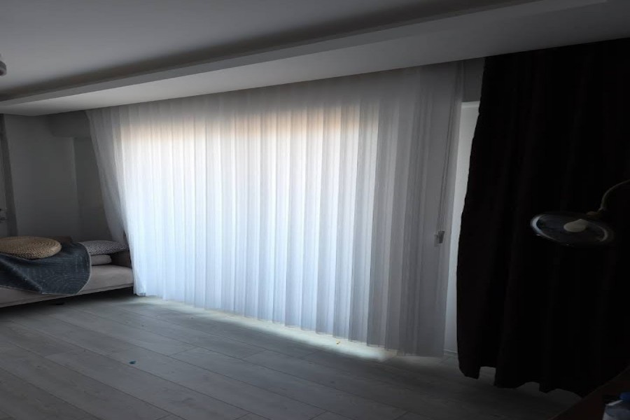 Bornova mevlana mah perdeci korniş montajı