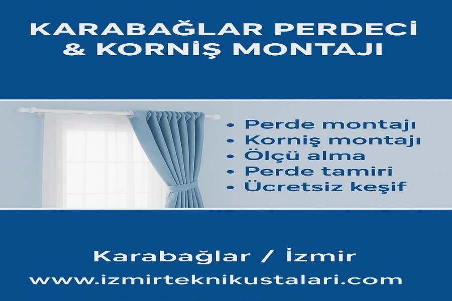 Çamlıkule Perdeci Korniş Montajı 