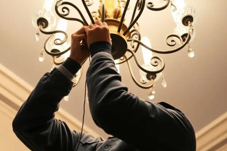 gaziemir avize montajı